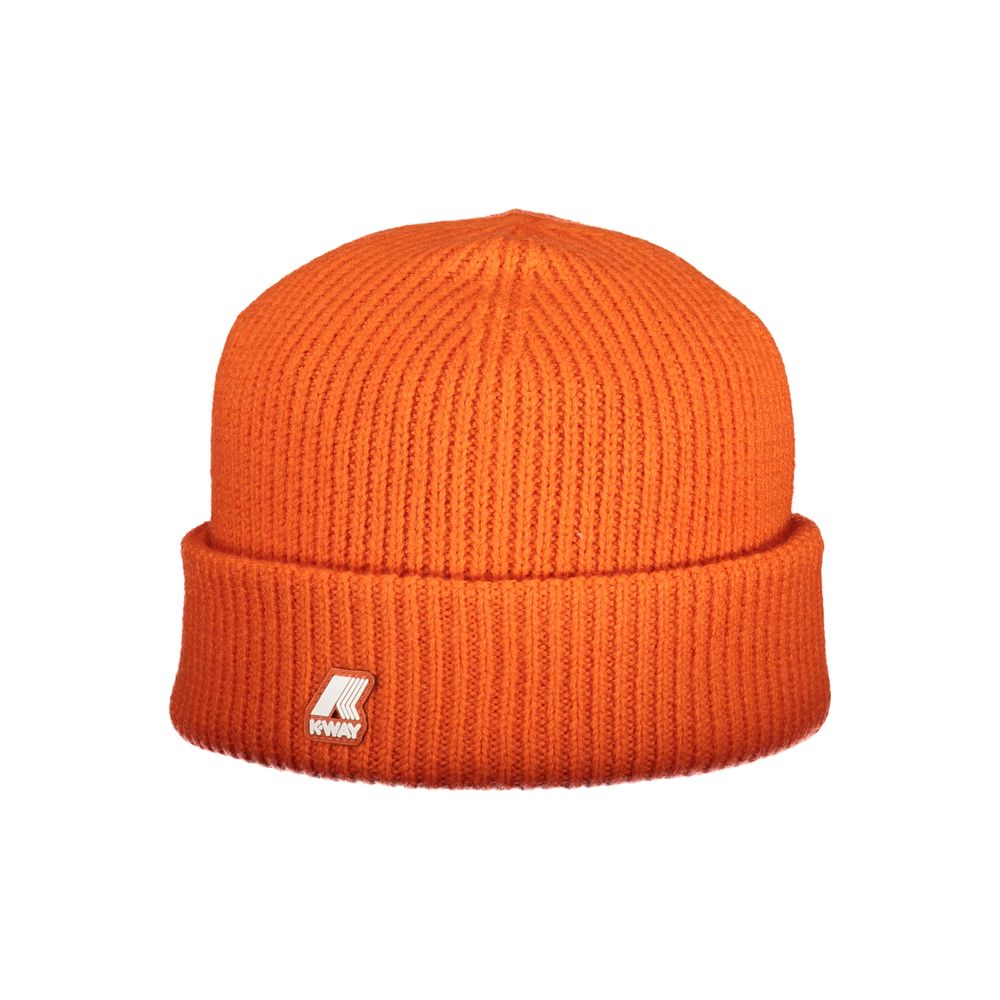 K-WAY Orange 100 Wool Hat