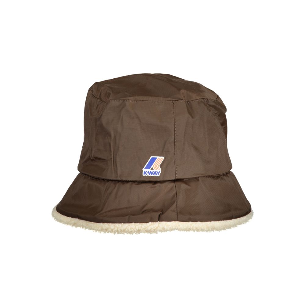 K-WAY Brown Polyamide Hats & Cap
