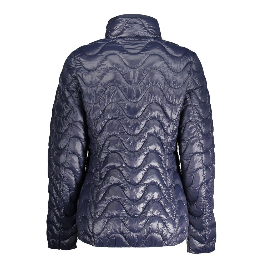 K-WAY Blue Polyamide Jackets & Coat