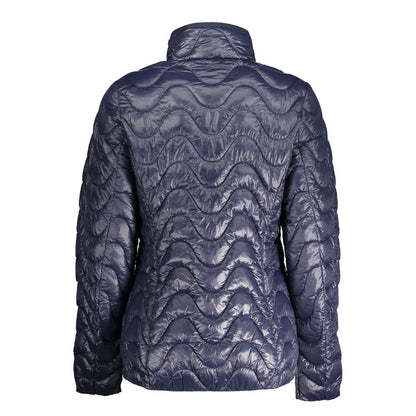 K-WAY Blue Polyamide Jackets & Coat