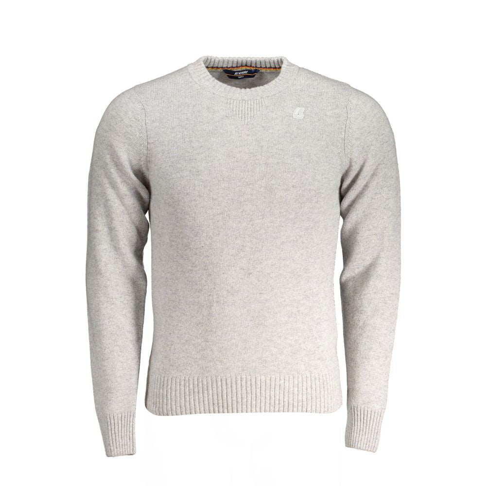K-WAY Gray Wool Sweater
