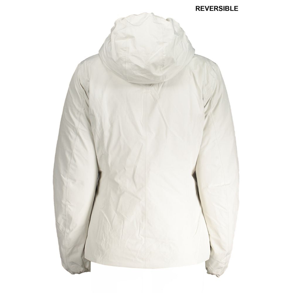 K-WAY White Polyester Jackets & Coat