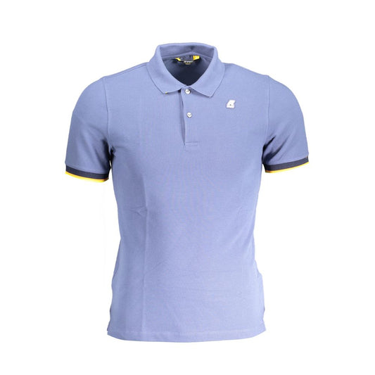 K-WAY Blue Cotton Polo Shirt