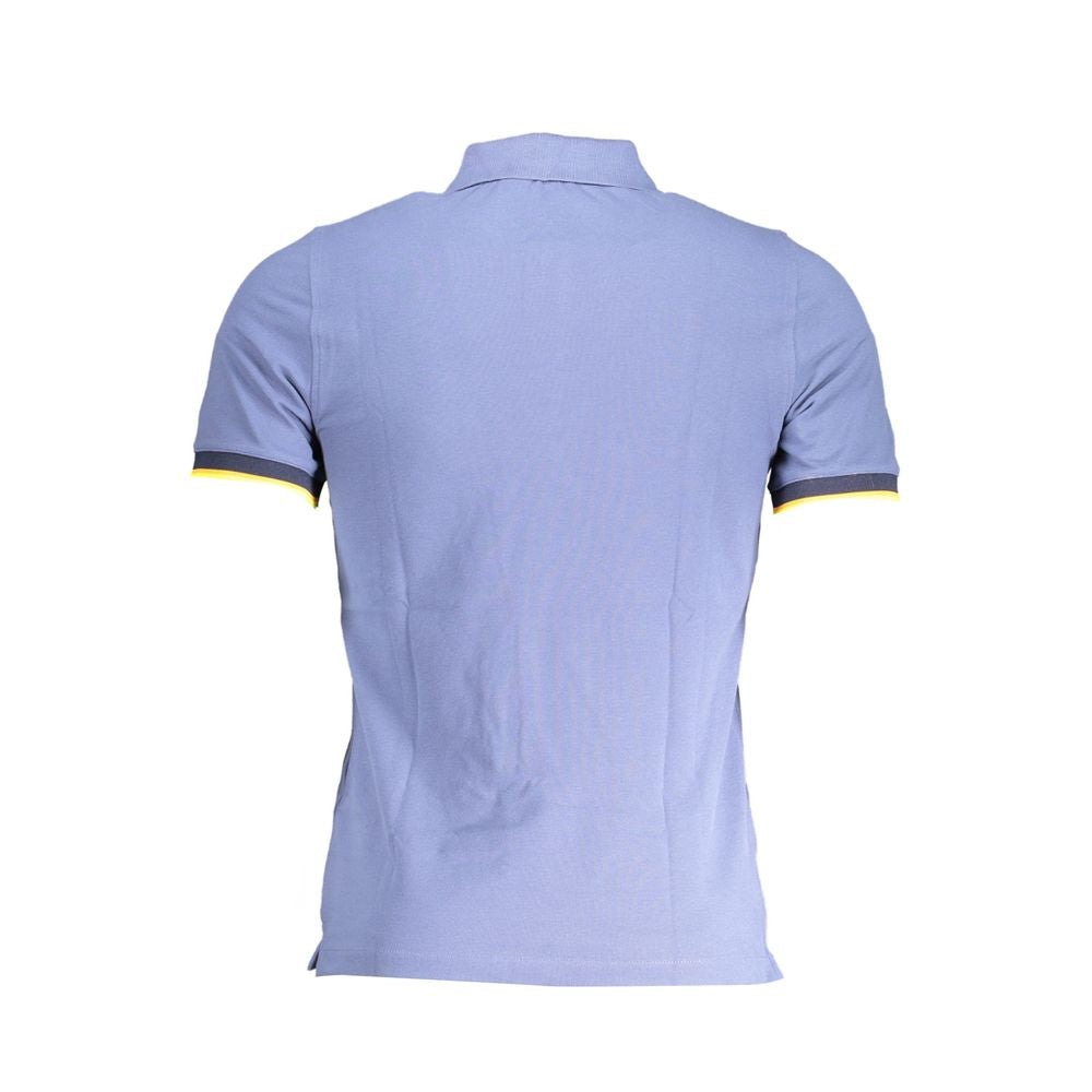 K-WAY Blue Cotton Polo Shirt