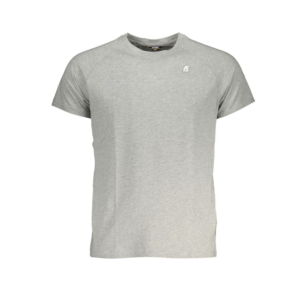 K-WAY Gray Cotton T-Shirt