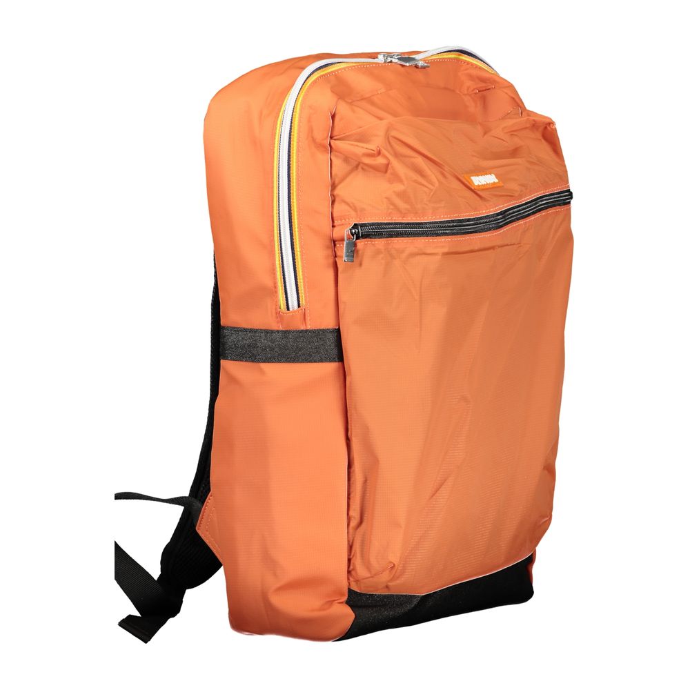 K-WAY Orange Polyester Backpack