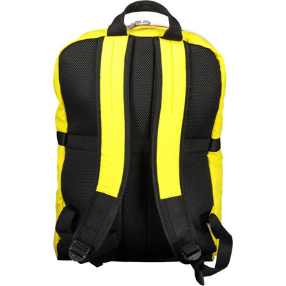 K-WAY Yellow Polyester Backpack