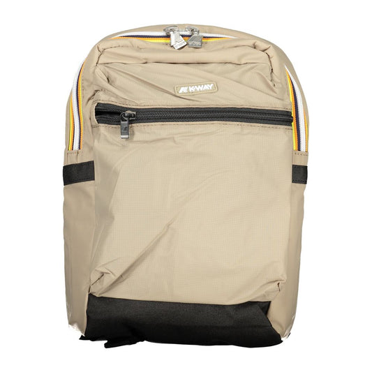 K-WAY Brown Polyester Backpack