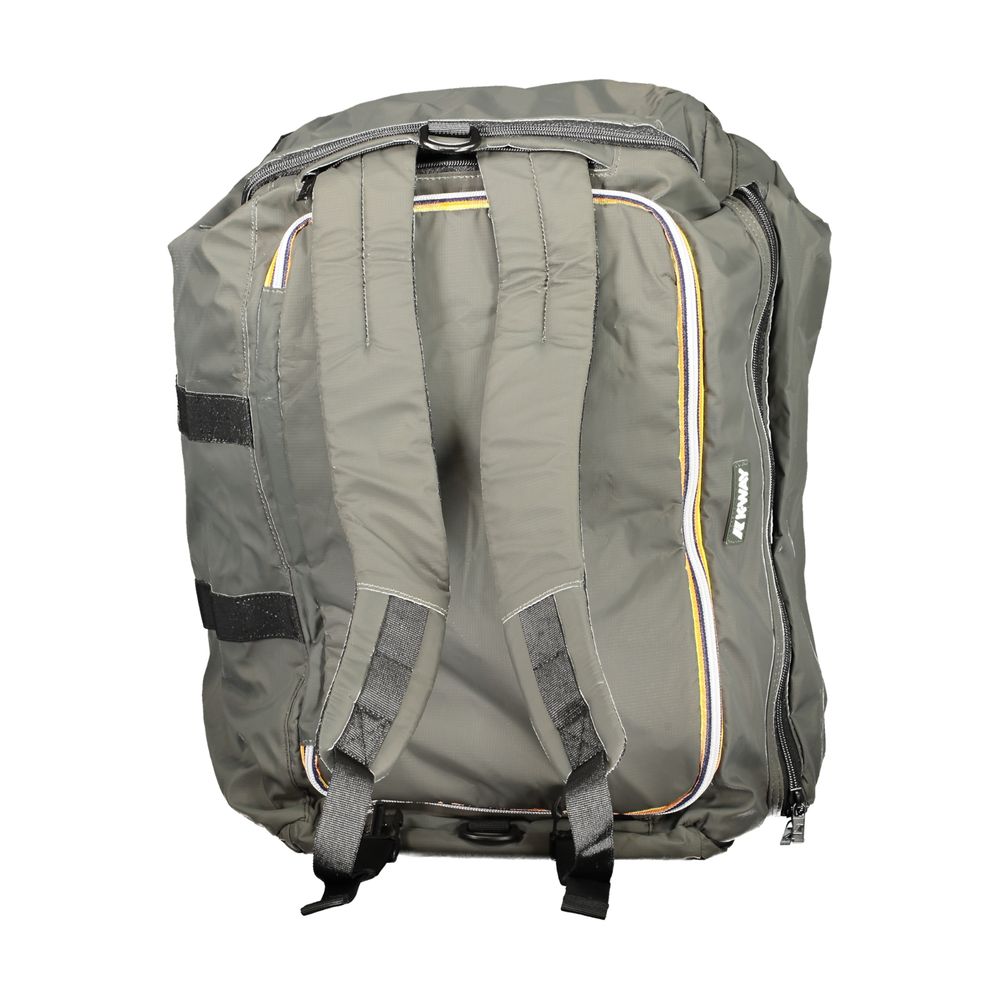 K-WAY Green Polyester Backpack