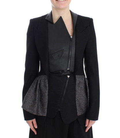 KAALE SUKTAE Elegant Monochrome Zippered Blazer Jacket - PER.FASHION