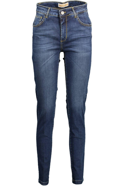 Kocca Chic Blue Stretch Denim Jeans - PER.FASHION