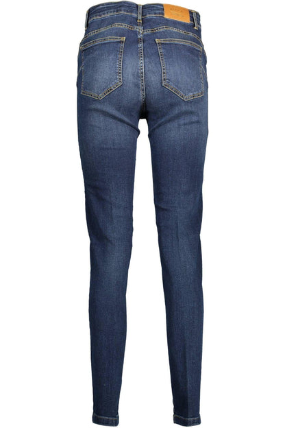 Kocca Chic Blue Stretch Denim Jeans - PER.FASHION