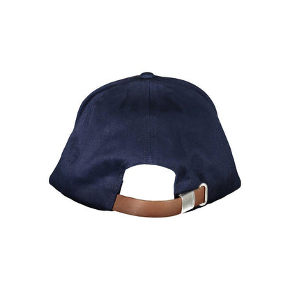 La Martina Blue Cotton Hats & Cap - PER.FASHION