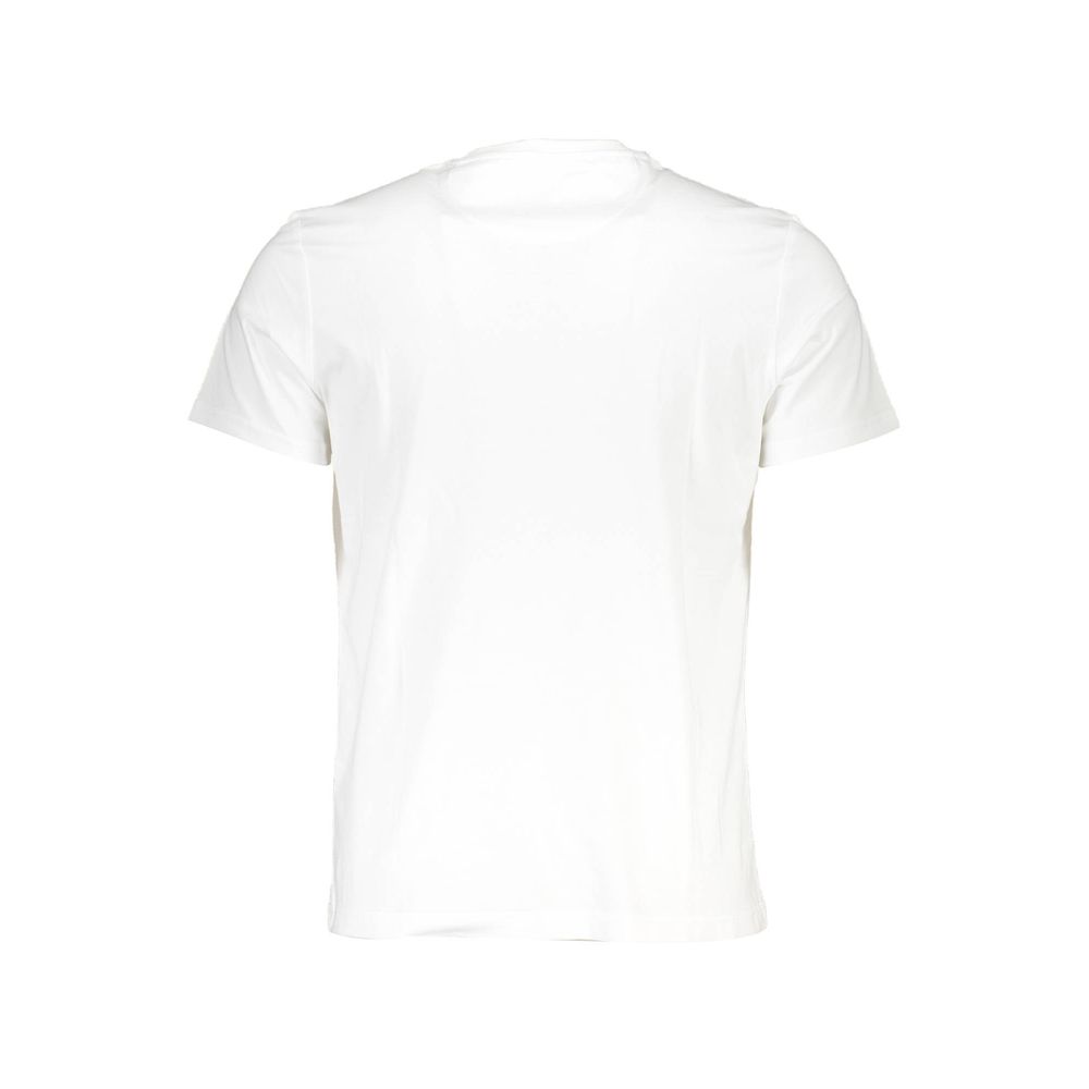 T-shirt La Martina Elegante in cotone bianco con stampa iconica