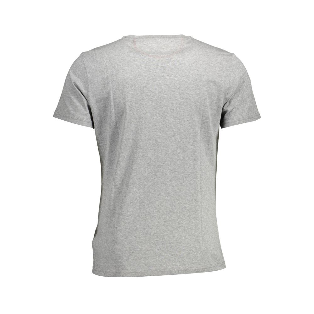 La Martina Элегантная футболка с круглым вырезом и фирменным принтом