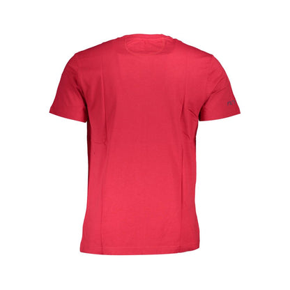 La Martina Шикарная хлопковая футболка с круглым вырезом и вышивкой