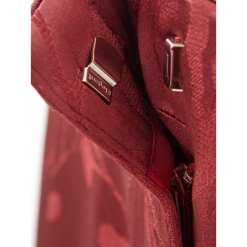 Lardini Elegant Red Tailored Acetate Pants - PER.FASHION