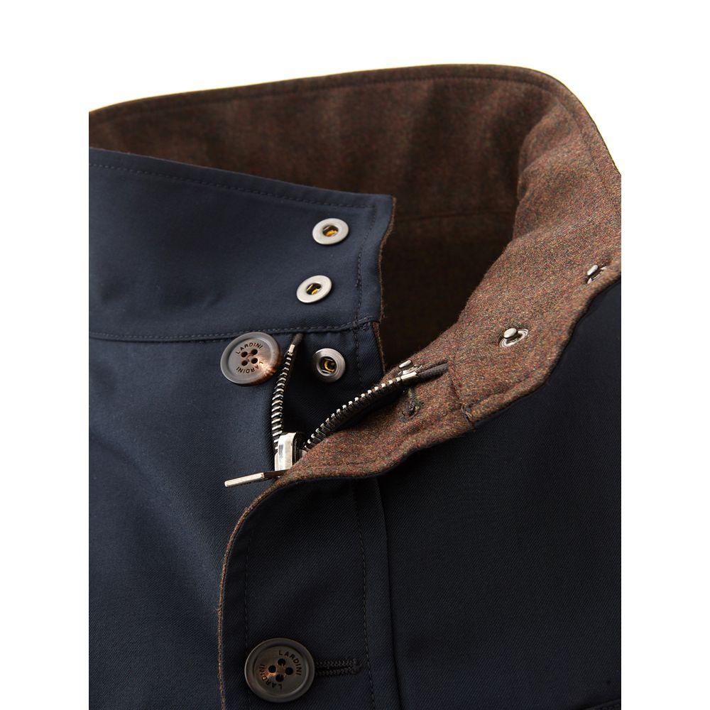 Lardini Elegant Wool Blue Men's Jacket - PER.FASHION