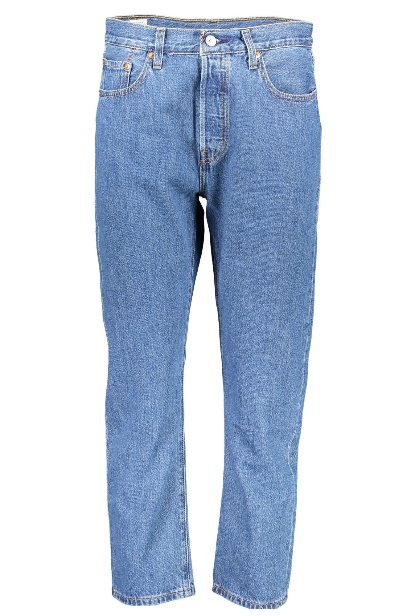 Levi's Chic Blue Cotton 5-Pocket Jeans for Women - PER.FASHION