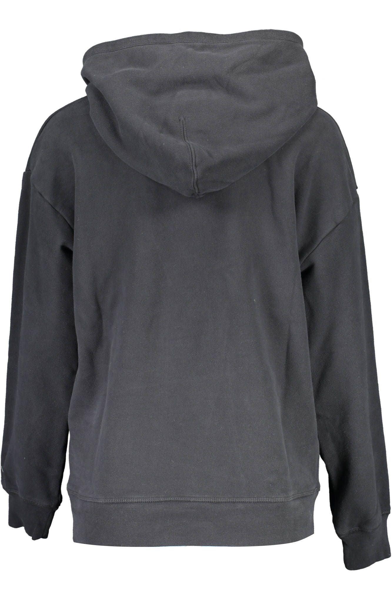 Levi's Chic Cozy Black Hooded Sweatshirt - PER.FASHION