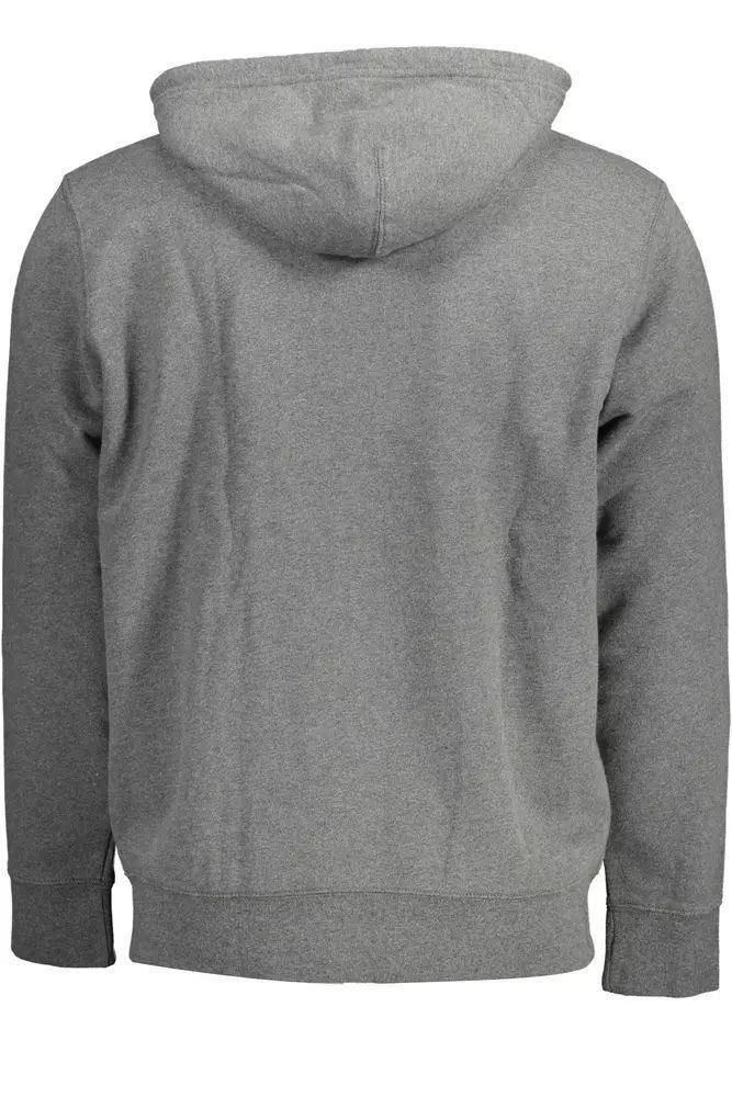 Levi's Classic Gray Zip Hoodie with Logo - PER.FASHION