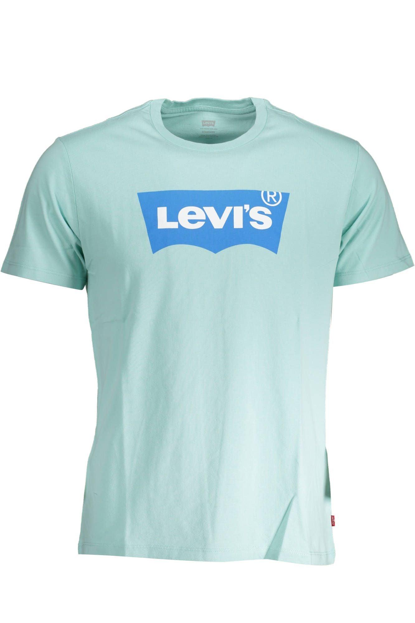 Levi's Classic Light Blue Cotton Tee - Perfect Everyday Style - PER.FASHION