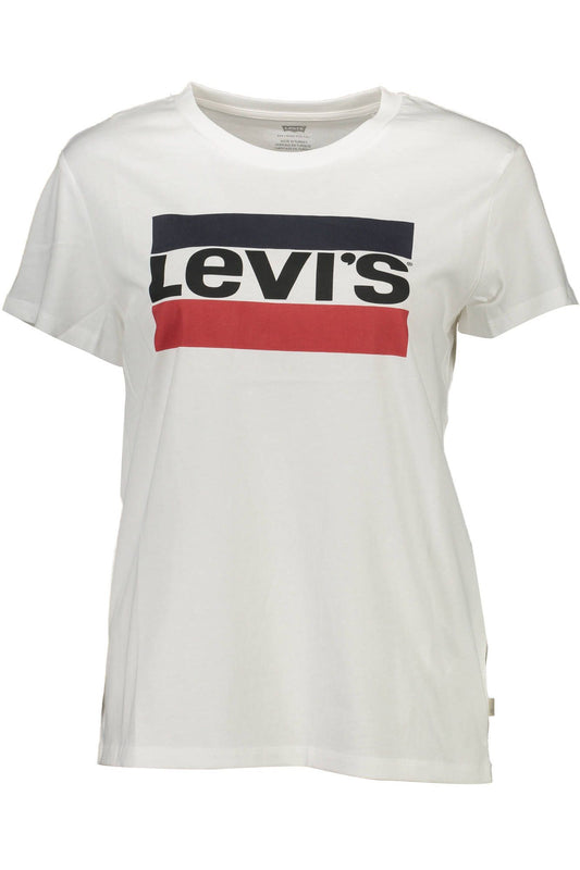 Levi's Elegant Cotton Logo Tee with Print Detail - PER.FASHION