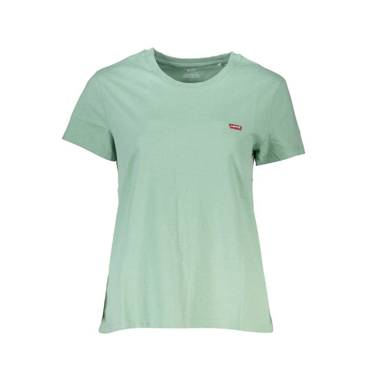 Levi's Green Cotton Tops & T-Shirt - PER.FASHION