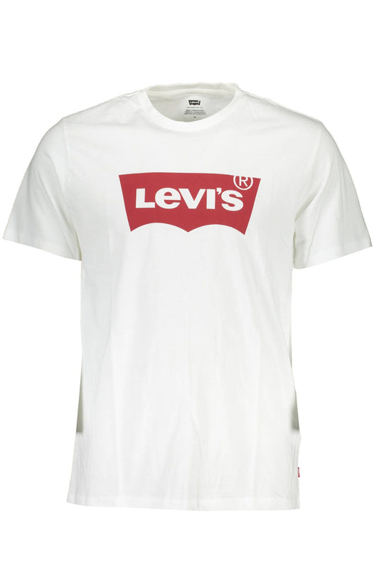 Levi's Crisp White Crew Neck Logo Tee - PER.FASHION