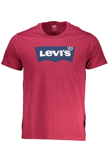 Levi's Classic Red Cotton Tee with Iconic Logo - PER.FASHION