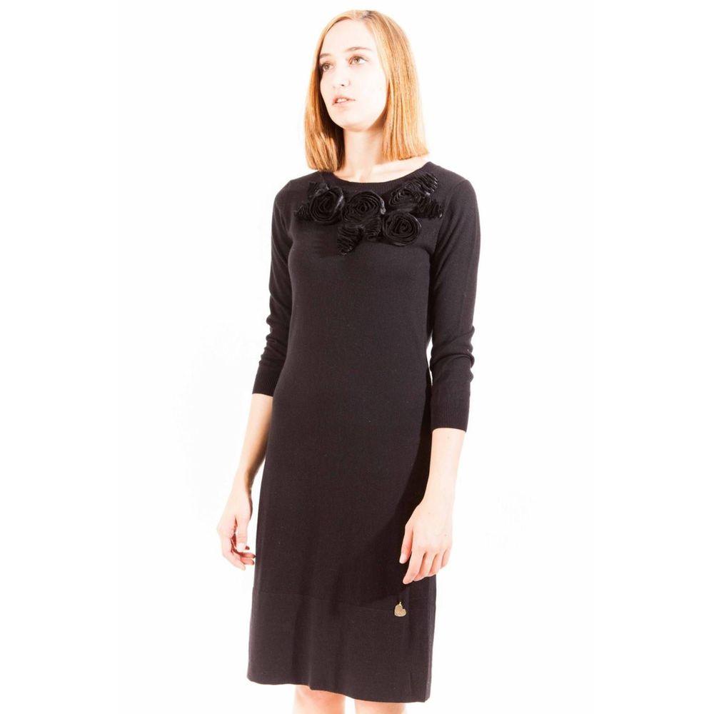 Love Moschino Black Polyester Dress - PER.FASHION