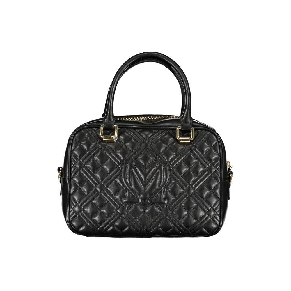 Love Moschino Black Polyethylene Handbag - PER.FASHION