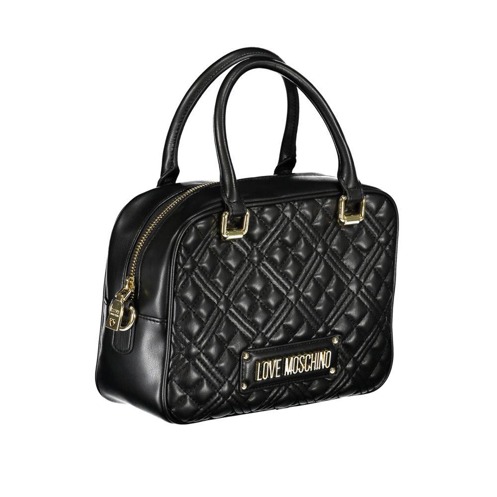 Love Moschino Black Polyethylene Handbag - PER.FASHION