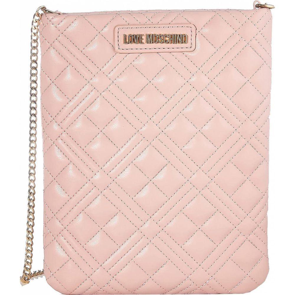 Love Moschino Chic Pink Faux Leather Crossbody Elegance - PER.FASHION