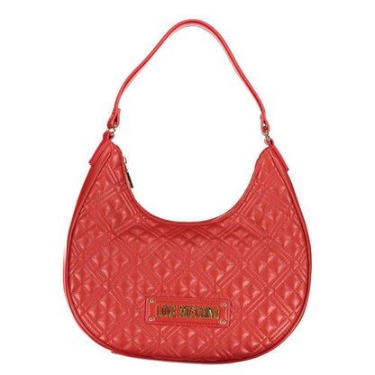 Love Moschino Red Polyethylene Handbag - PER.FASHION
