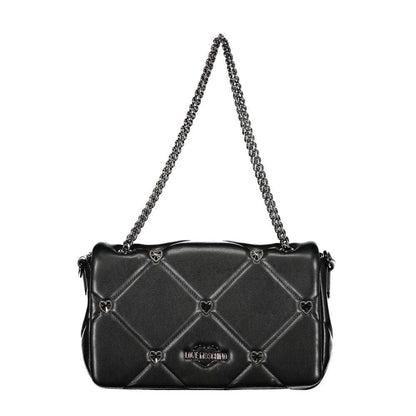 Love Moschino Black Polyethylene Handbag - PER.FASHION