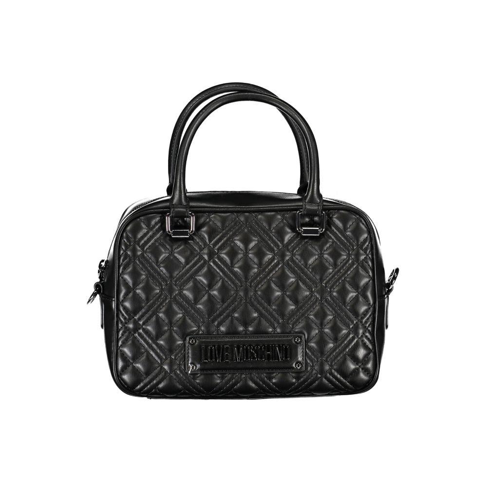 Love Moschino Black Polyethylene Handbag - PER.FASHION