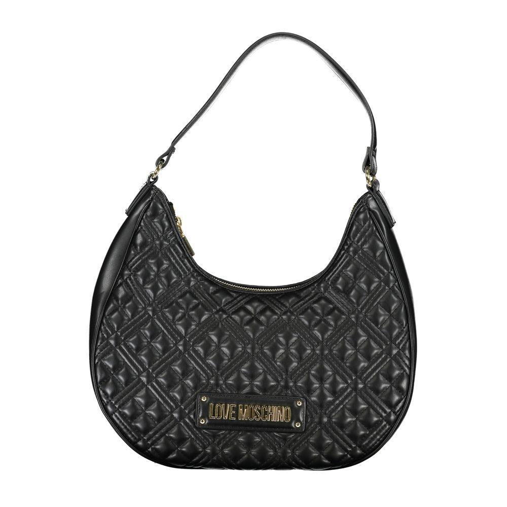 Love Moschino Black Polyethylene Handbag - PER.FASHION