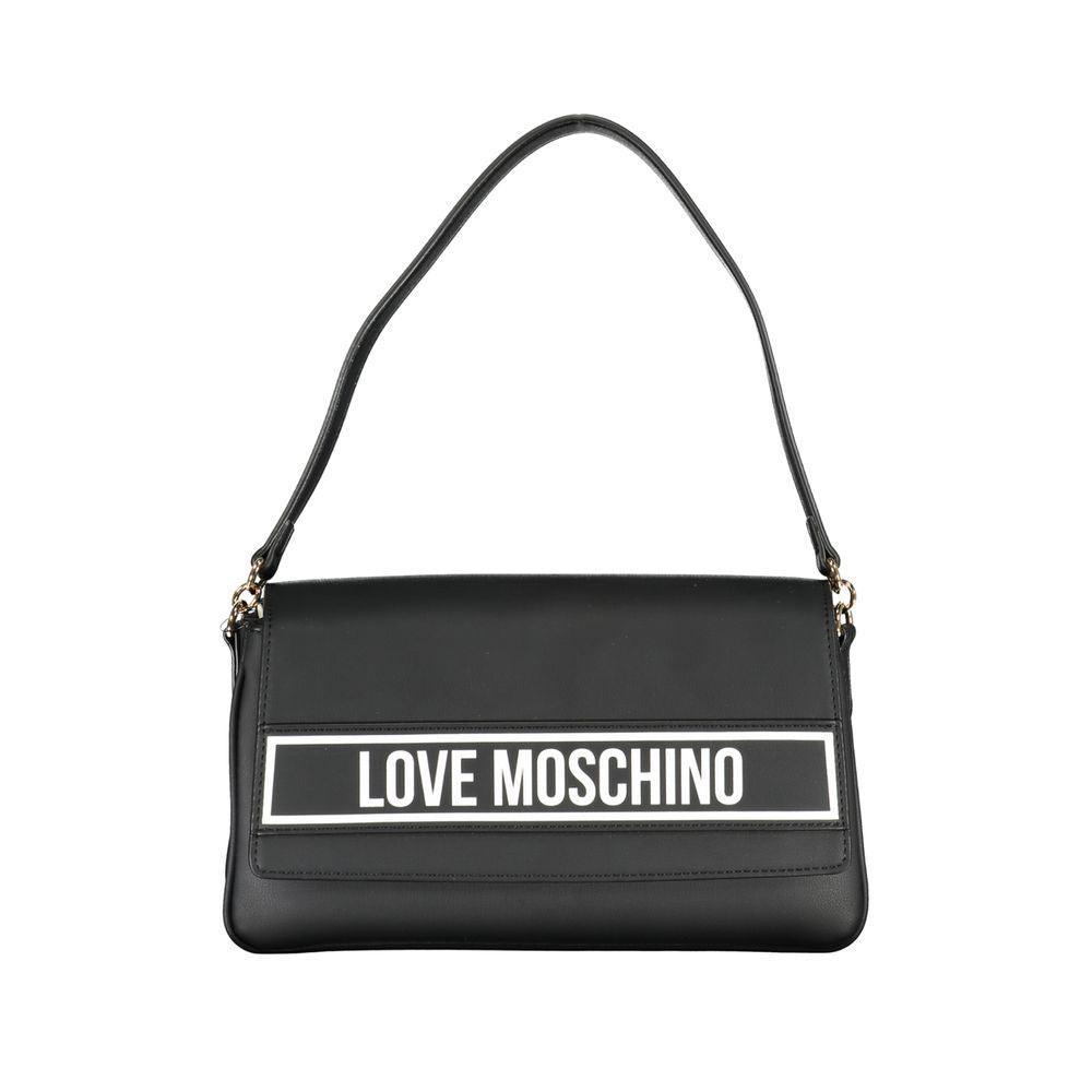 Love Moschino Black Polyethylene Handbag - PER.FASHION