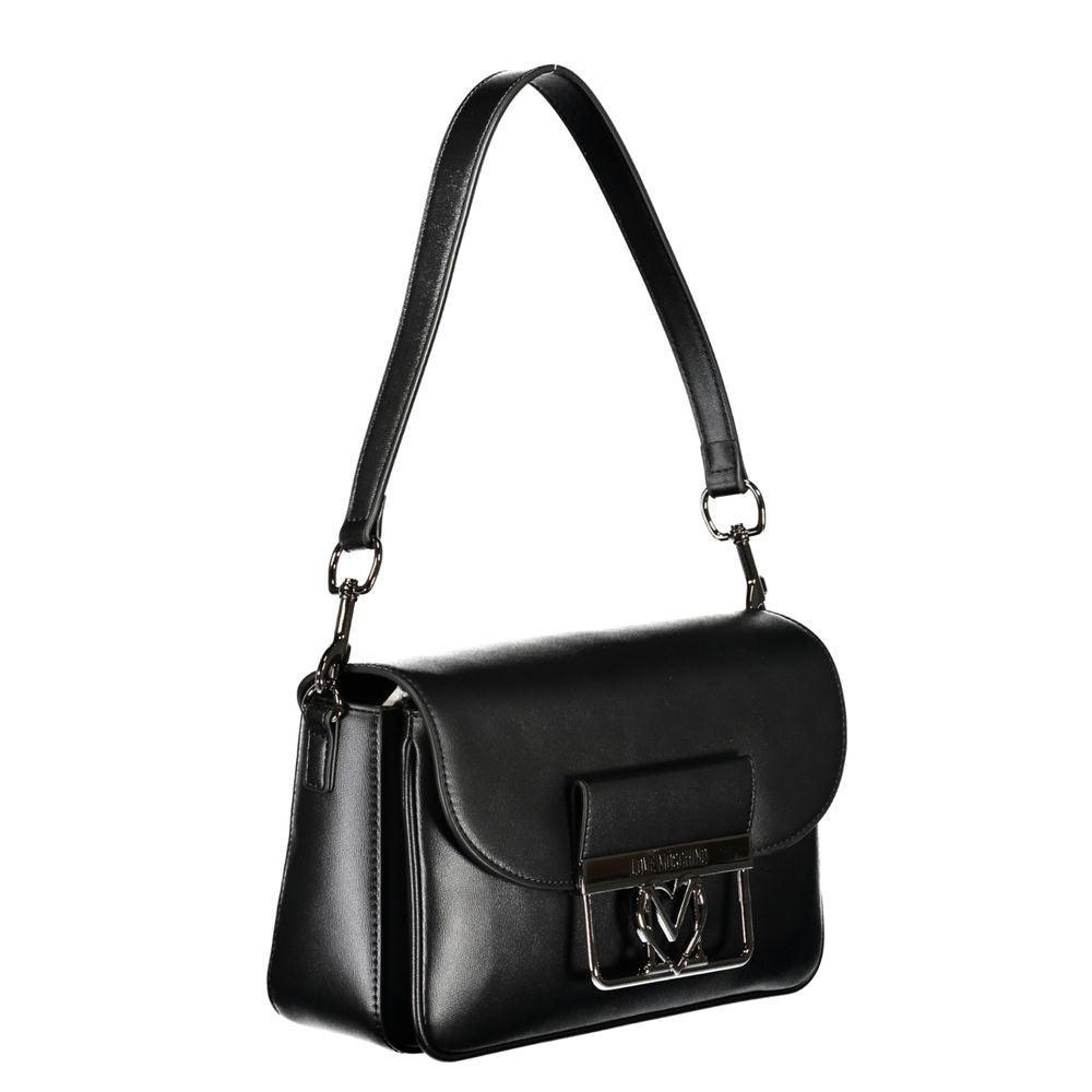 Love Moschino Black Polyethylene Handbag - PER.FASHION