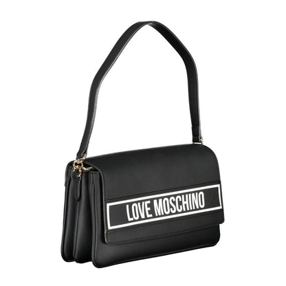 Love Moschino Black Polyethylene Handbag - PER.FASHION