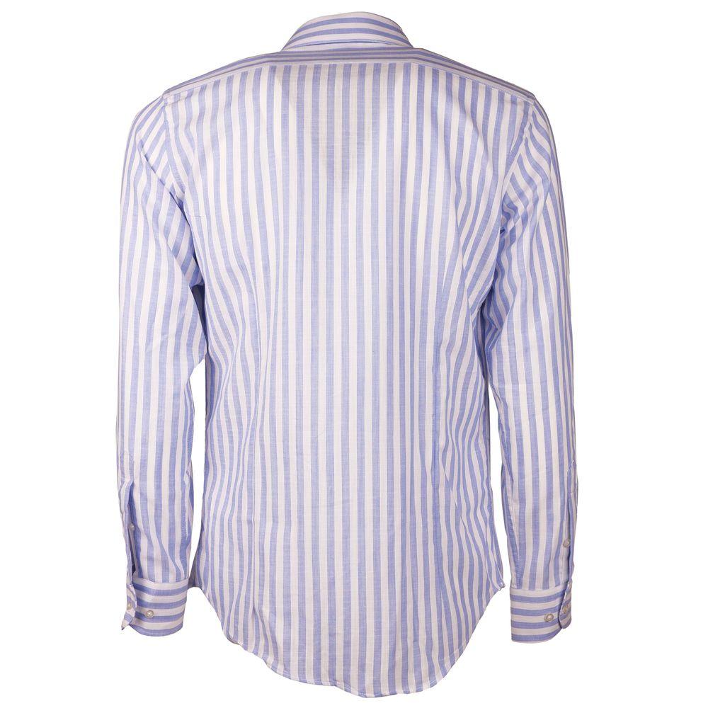 Made in Italy Light Blue Cotton Shirt - PER.FASHION