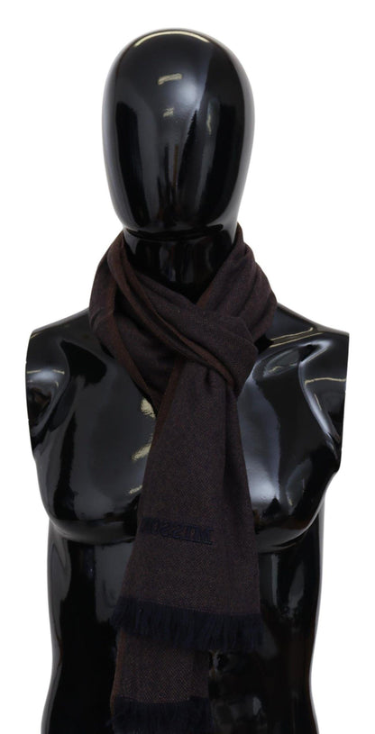 Missoni Elegant Cashmere Unisex Fringed Scarf - PER.FASHION