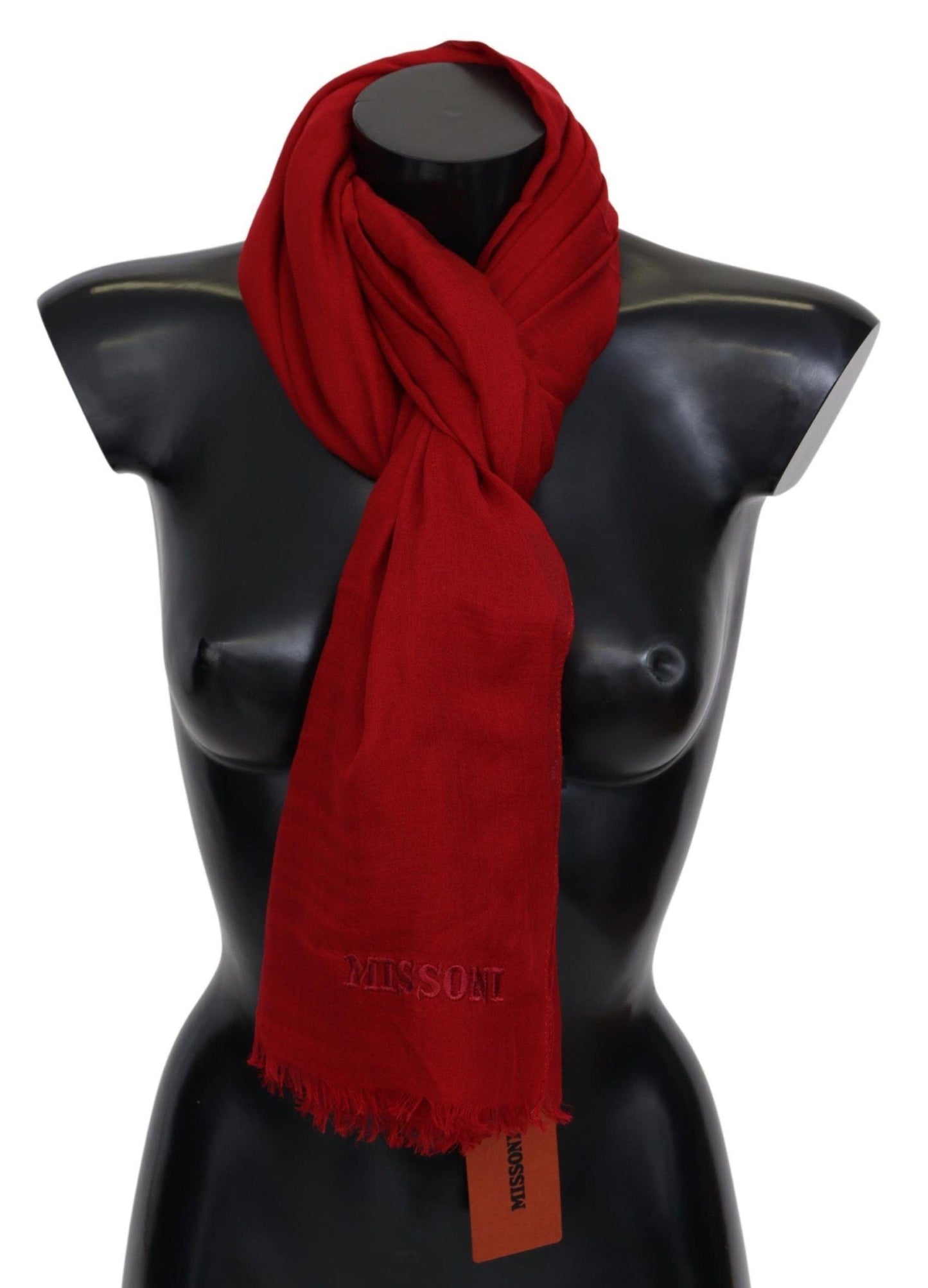 Missoni Luxurious Cashmere Patterned Scarf - PER.FASHION