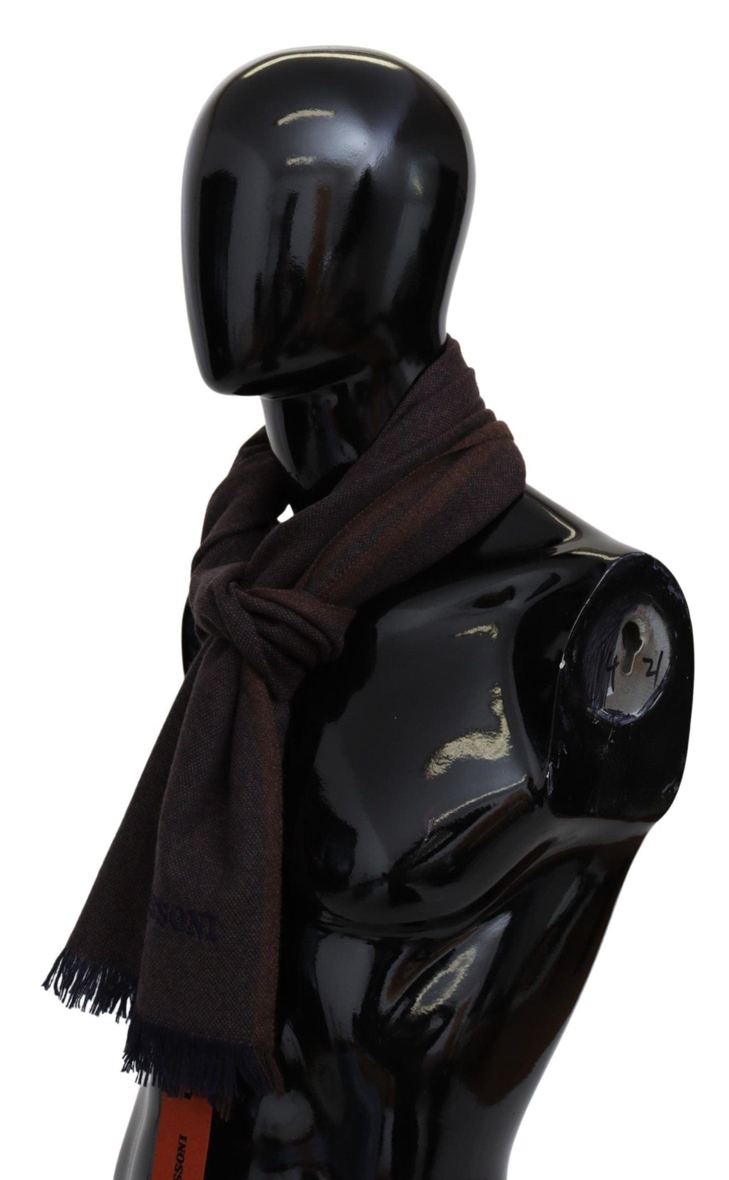 Missoni Luxurious Cashmere Unisex Scarf in Brown - PER.FASHION