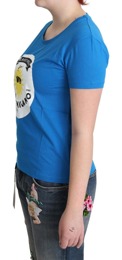 Moschino Sunny Milano Chic Round Neck Tee - PER.FASHION