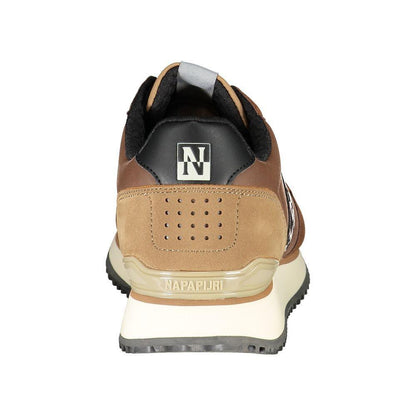 Napapijri Chic Contrast Laced Men's Sports Sneakers - PER.FASHION