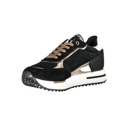 Napapijri Chic Monochrome Sneakers with Contrast Accents - PER.FASHION