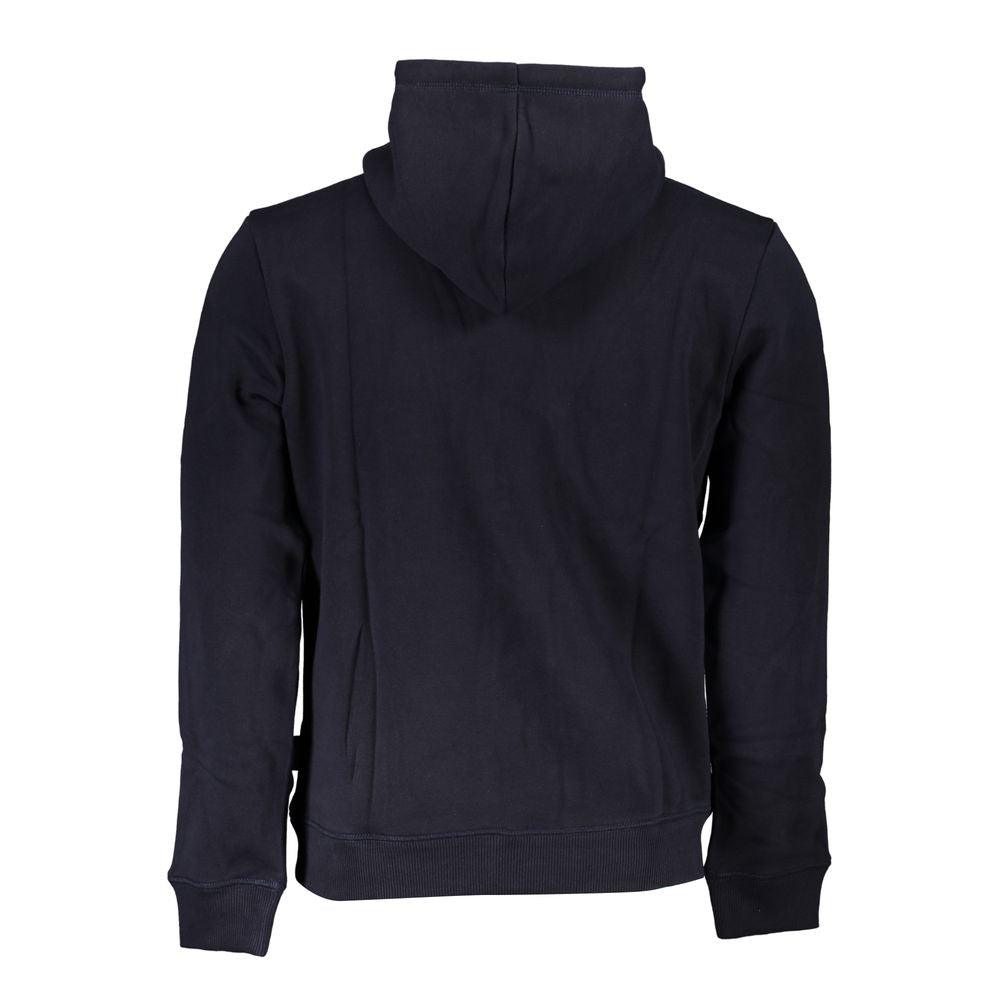 Napapijri Cozy Blue Fleece Hooded Sweatshirt - PER.FASHION