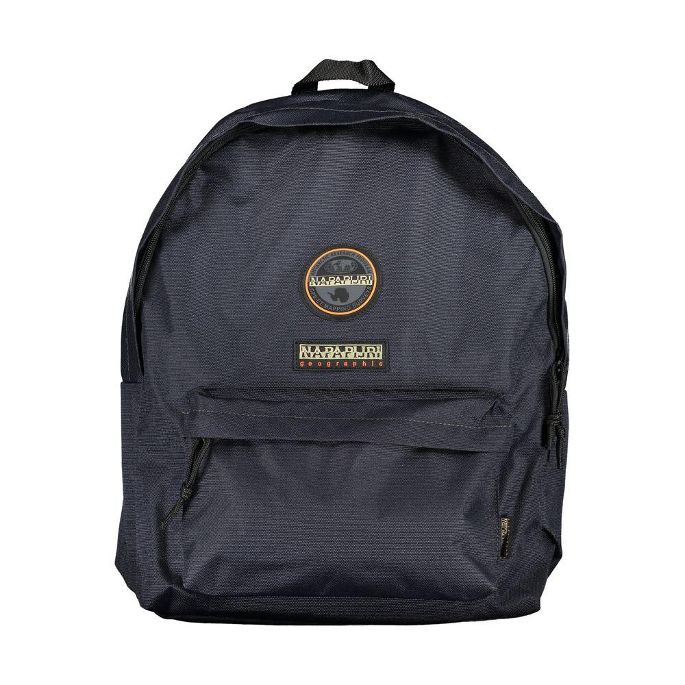 Napapijri Eco-Conscious Chic Blue Backpack - PER.FASHION